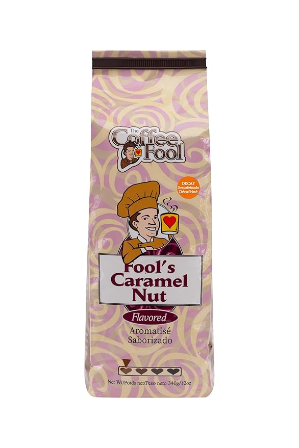 Coffee Fool's Decaf Caramel Nut (French Press)