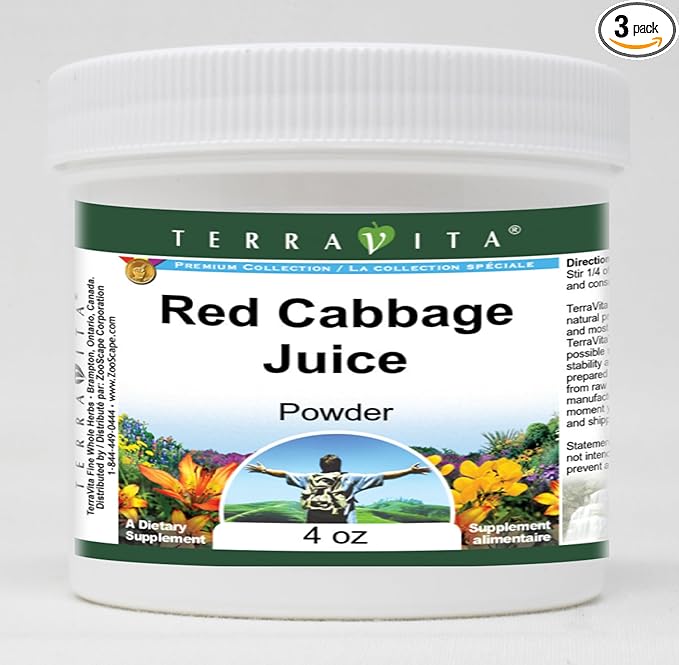 Red Cabbage Juice Powder (4 oz ZIN: 519608) - 3 Pack