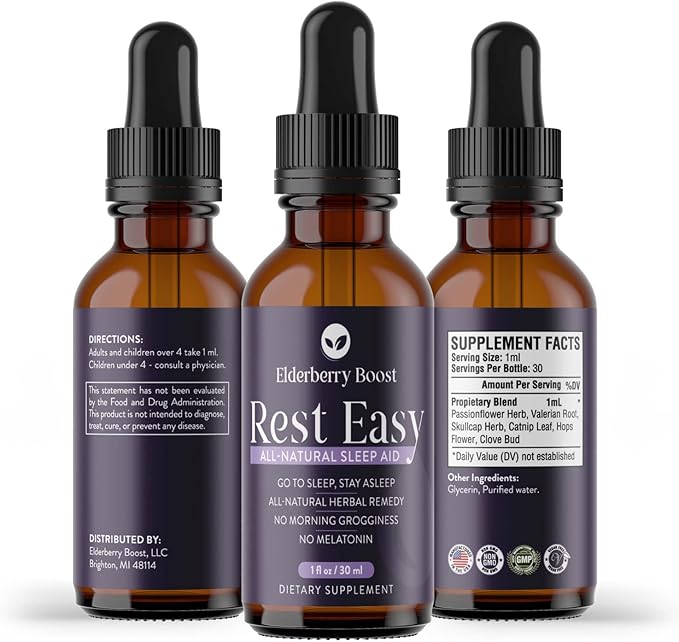 Rest Easy Sleep Remedy - No Melatonin