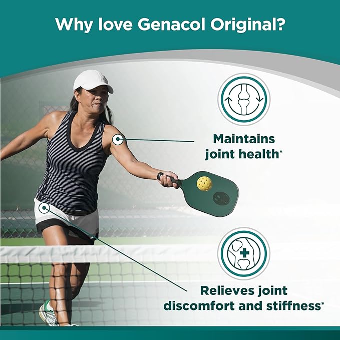 Genacol Original – Collagen Supplement with Ultra-Hydrolyzed Collagen Peptides Maintains Joint Health for Joints &amp Knees 90 Capsules (30-Day Supply)