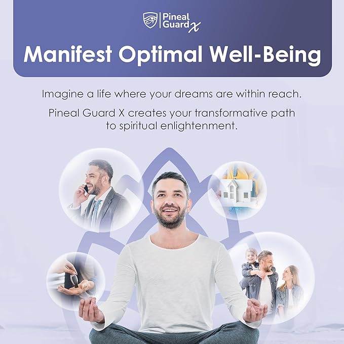 Pineal Gland Supplement - Brain Support Focus and Memory Vitamins for The Brain Decalcify Activate and Protect Your Pineal Gland - Third Eye Awakening - Pineal Guard X - Pack of 3