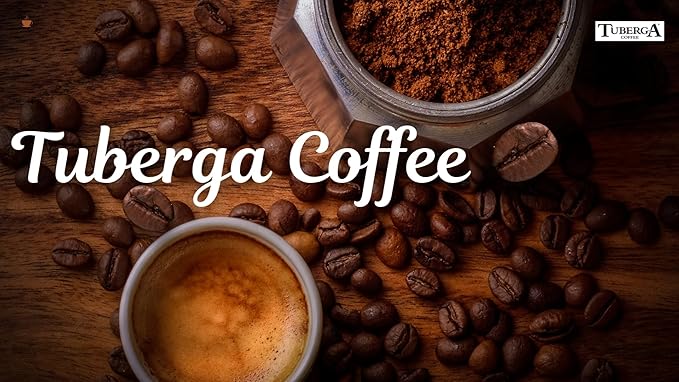 Tuberga Premium Quality Whole Bean Coffee Medium Roast 2.2 Ib Bag Original Italian Coffee. (Pack of 1)