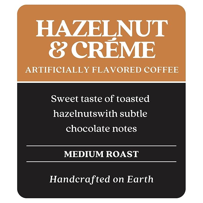 Copper Moon Medium Roast Whole Bean Coffee Hazelnut &amp Cream Blend 5 Lb