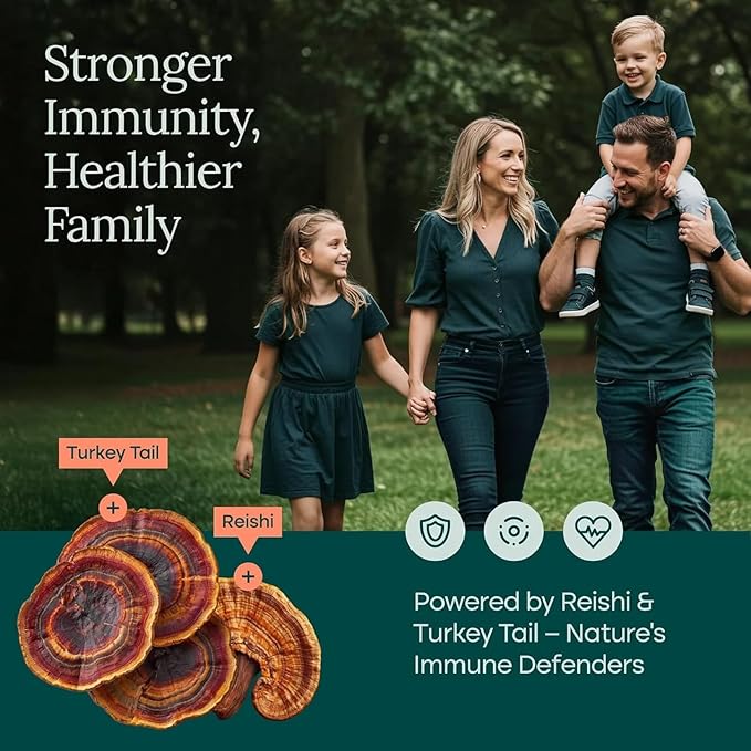 USDA Organic Lions Mane Supplement Capsules with Ashwagandha Chaga Reishi Cordyceps Turkey Tail (18600mg/serv) 10x Adaptogenic Mushroom Complex as Focus Supplement - Energy Immunity &amp Nootro