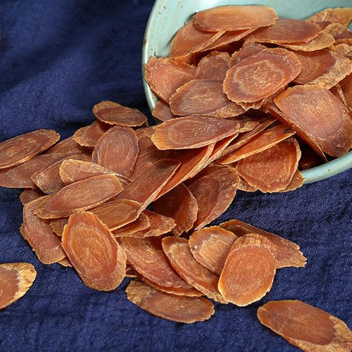 18 Years Red Ginseng Slices Korean Ginseng Red Panax Korean Red Ginseng Roots Slice Korean Ginseng Dried Red Panax Ginseng Slices Red Ginseng Root Slices Red Ginseng Slice (100 Grams /0.22 lbs)