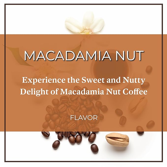 San Diego Coffee Macadamia Nut Medium Roast Whole Bean Coffee 5-Pound Bag Café en grano tostado