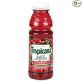 Tropicana 00864 Juice Beverage Cranberry 15.2oz Bottle 12/Carton