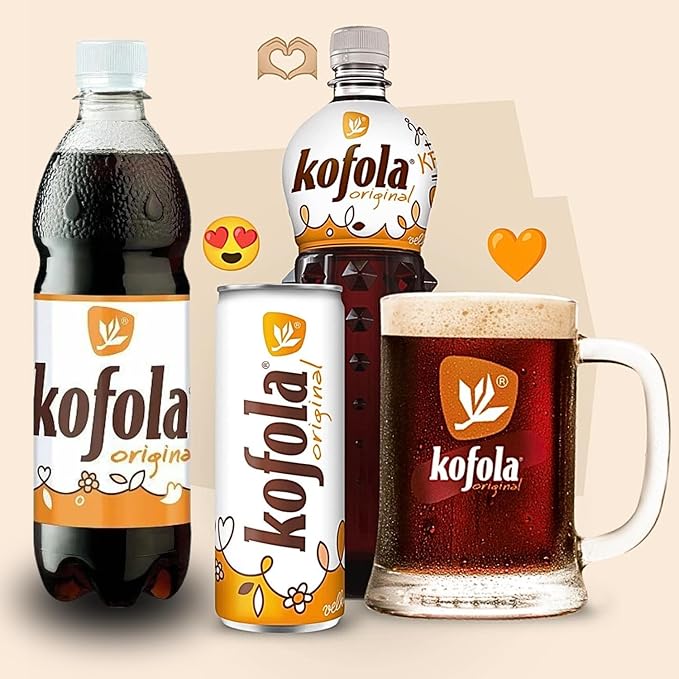 Kofola Original Authentic &amp Popular Bottled Soda Soft Drink Traditional Slovak Czech Food - 16.9 oz 12-Pack
