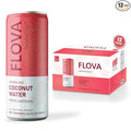 Flova Grapefruit Energy Drink All Natural Electrolytes and Minerals from Coconut Water 4 Simple Easy to Pronounce Ingredients 99% Juice Pack of 12 Cans