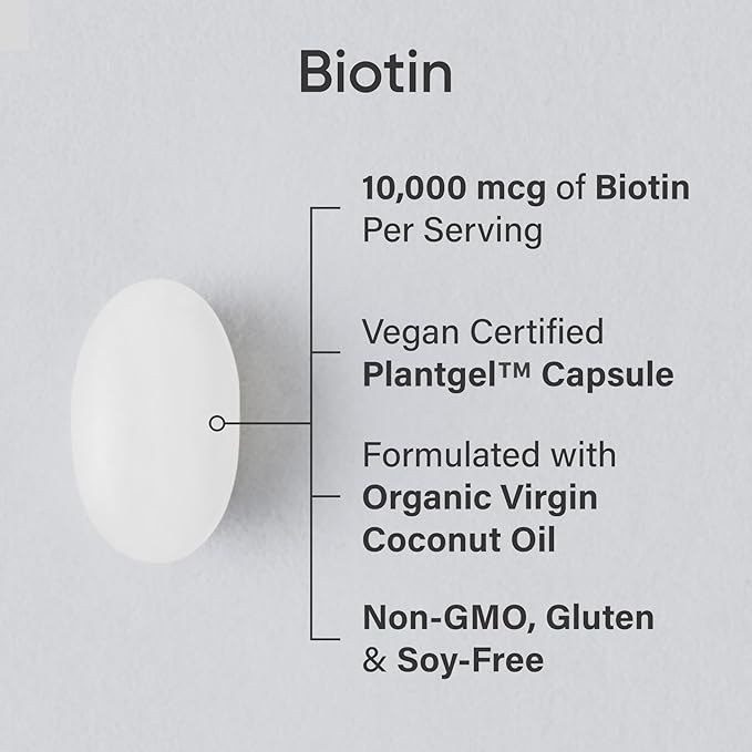 Sports Research Women's Supplement Pack - Vegan Biotin 10000mcg with Coconut Oil Multi Collagen Peptides (Type I II III V X) Enhanced with Hyaluronic Acid &amp Vitamin C &amp Phytoceramides 35