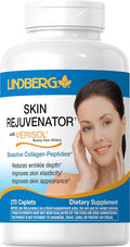 Lindberg Skin Rejuvenator with Verisol | 270 Tablets | with Collagen Peptides | for Hair Skin and Nails Supplement