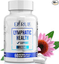 Lymphatic Support Supplement Lymphatic Drainage Supplements with with Dandelion Burdock Echinacea Lemon &amp More Lymph System Support for Men and Women – 60 Capsules