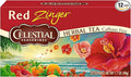 Celestial Seasonings Tea Caffeine Free Herbal Tea Red Zinger 20 ea ( Pack of 12)