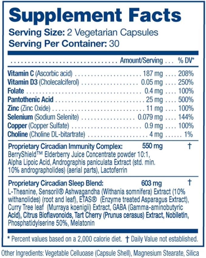 RestoreZ Sleep (Immunity Sleep Axis)
