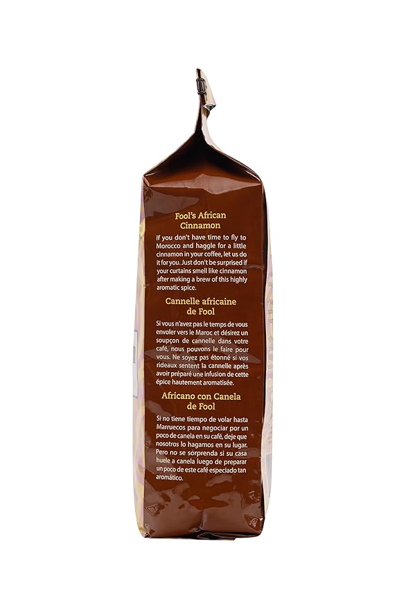 Coffee Fool's Decaf African Cinnamon (Very Fine Grind)