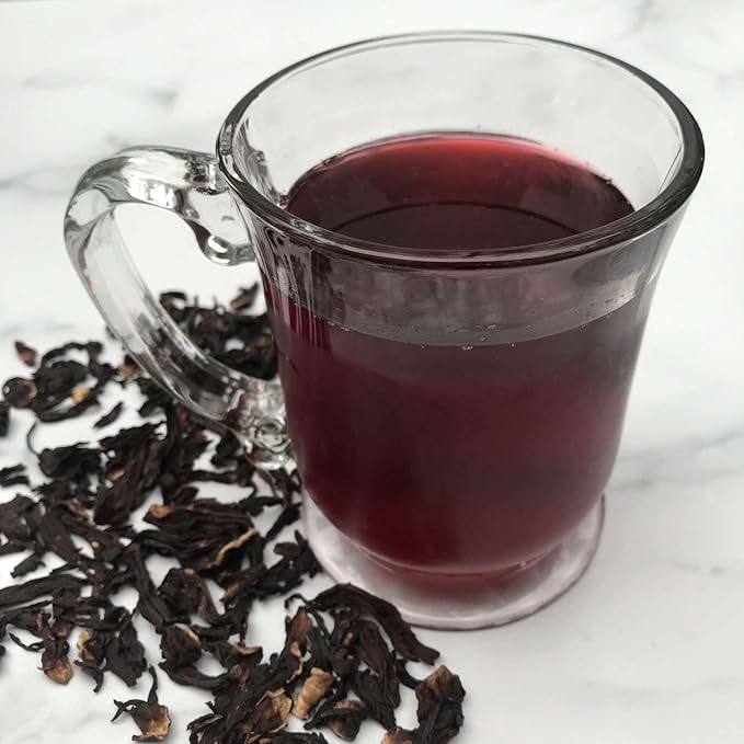 Dried Hibiscus Flower by Dasher's Spice &amp Beans | Flor De Jamaica | Dried Sorrel | 1.5 lb