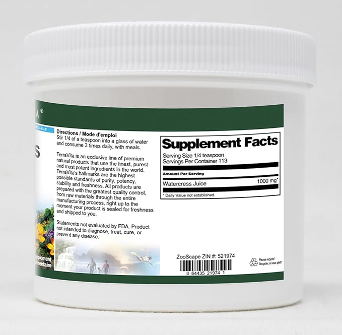 Watercress Juice Powder (4 oz ZIN: 521974) - 3 Pack