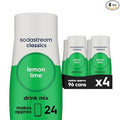 SodaStream Lemon Lime 14.8 Fl Oz (Pack of 4)