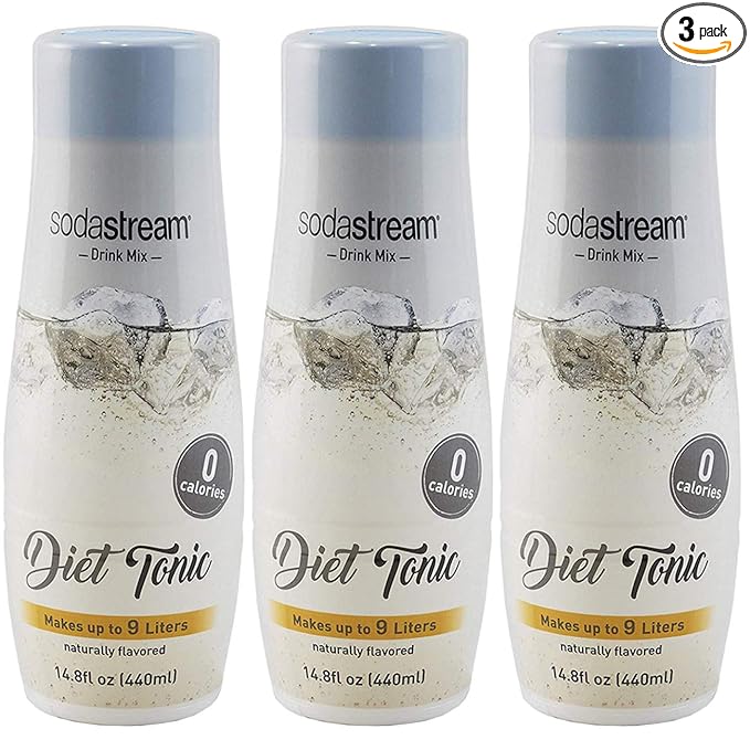 SodaStream Diet Tonic 440ml 3 Pack 14.8 Fl Oz