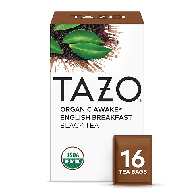 TAZO Tea Bags Black Tea Vanilla Caramel Chai Pumpkin Spice Chai Awake English Breakfast Organic Chai &amp Organic Earl Grey (1ea) (Variety Pack)