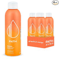 PATH Grapefruit Mango Flavored Sparkling Water - Ultra-Purified pH-Balanced Carbonated Soda in Aluminum Water Bottle - BPA Free Light Reusable Infinitely Recyclable 20.3 fl oz (Pack of 4)