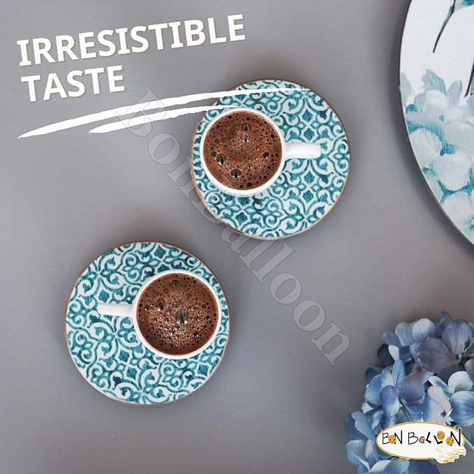 Abu Auf AbuAuf Oriental Original Turkish Coffee Cafe Arabic Arabian Arabica Ground Roasted Mud Coffee Medium Roast Blend ( Medium Roast with Cardamom 7.05 oz / 200 gm ) بن ابو عوف وسط محوج