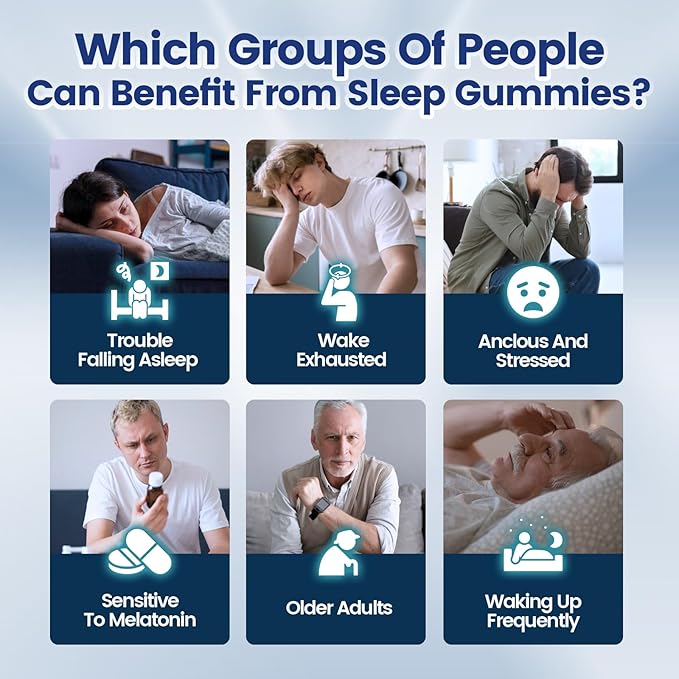 Sleep Gummies for Adults with L-Theanine Magnesium Reishi MushroomValerian Root Passionflower | Non-Habit Forming Sleep Aid | Non-GMO Sleep Gummies Melatonin Free | Raspberry Flavor (180pcs)