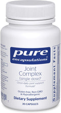 Pure Encapsulations Joint Complex (Single Dose) | Once-Daily Supplement to Support Joint Mobility Comfort Tissue and Cartilage Health* | 30 Capsules