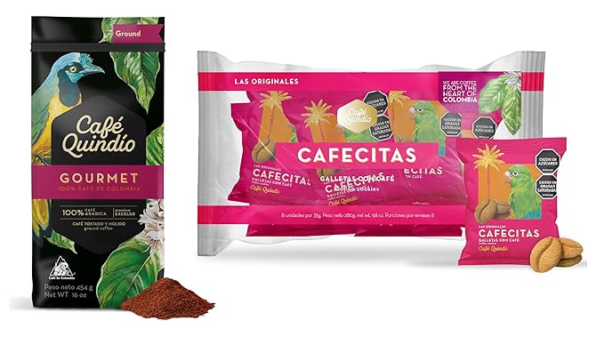 Gourmet Ground Coffee + Cafecitas Coffee Cookies