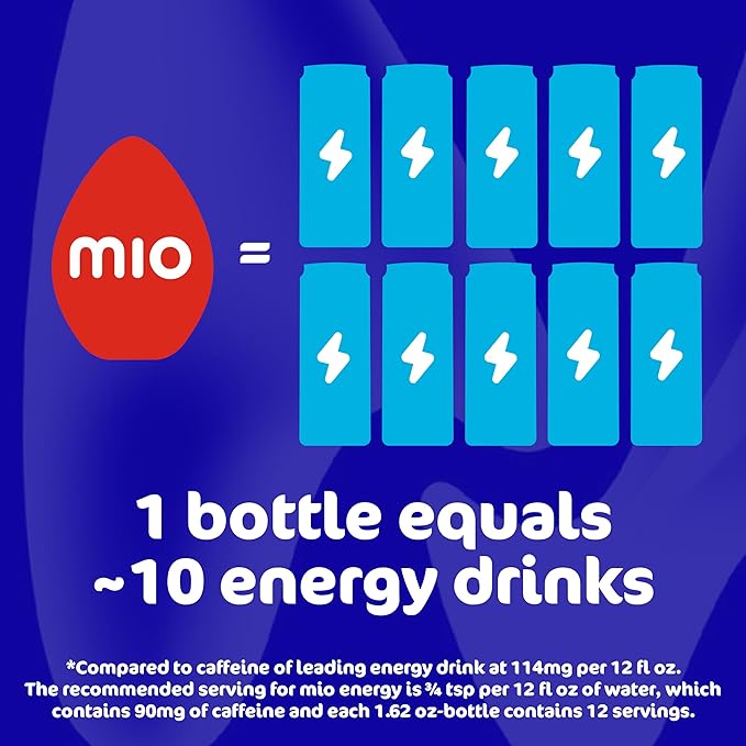Mio Energy Liquid Water Enhancer Tropical Fusion 1.62 OZ 4-Pack