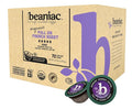 beaniac Organic Full On French Roast Dark Roast Single Serve Compostable K Cup Coffee Pods Organic Arabica Coffee Keurig Brewer Compatible 72 Count