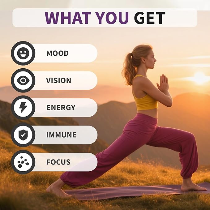 Saffron Supplements – Blend with Ashwagandha Safron Rhodiola Magnesium L-Theanine Zinc &amp B12 88.5 mg Pure Saffron Extract Capsules Mood Energy Vision &amp Focus – 60 Vegan Capsules
