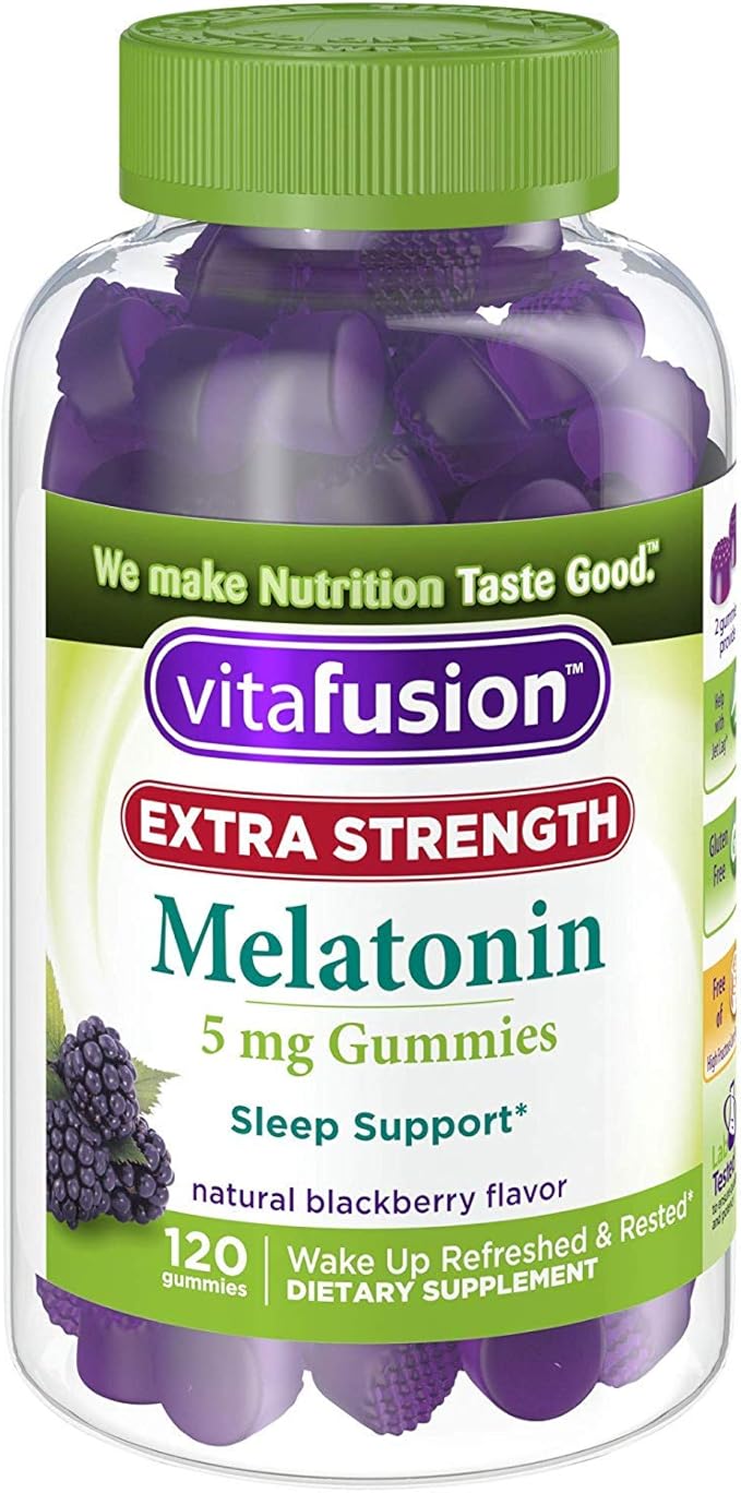 Extra Strength Melatonin 5mg 120 Count (4 Bottles)