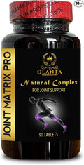 Joint Support Supplement - Collagen Supplement for Men &amp Women Flexibility Help Advanced Joint Support Cartilage Health - 1 Bottle 90 Tablets