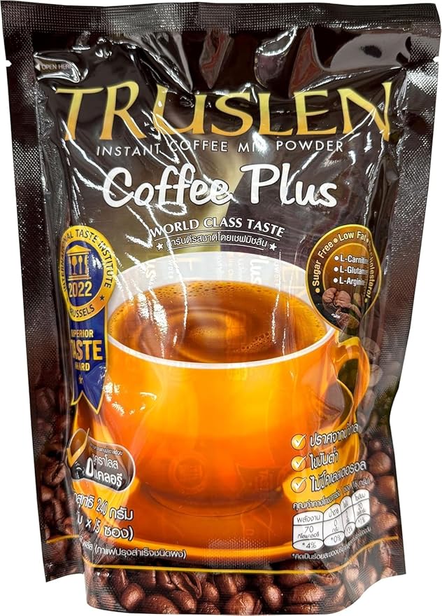 Truslen Coffee Plus Instant Coffee 15 Sachets/165g(5.82 Oz.)