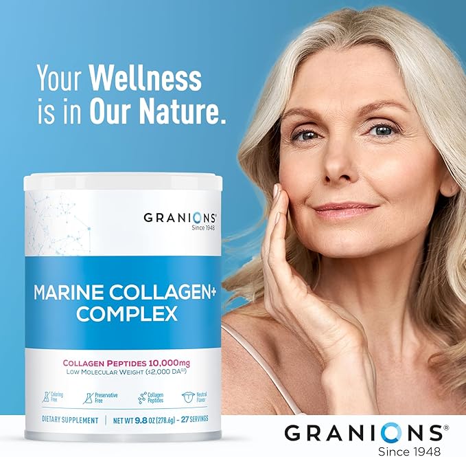 Marine Collagen Powder unflavored and Marine Collagen Lemon Powder Enhanced Collagen Bundle