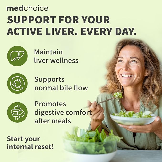 Milk Thistle Supplement w/ NAC Artichoke &amp Dandelion – Liver Support Supplement &amp Gallbladder Supplements in One – Liver Detox – Milk Thistle &amp Liver Care Supplements – 90 Vegan Capsules