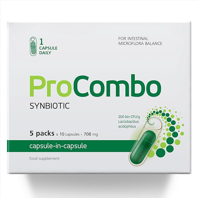 The Smart synbiotic with targeted delivery of The Good Bacteria. Double Capsule and Liquid Formula for Fast Results. 1 Capsule per Day (Pack of 5)