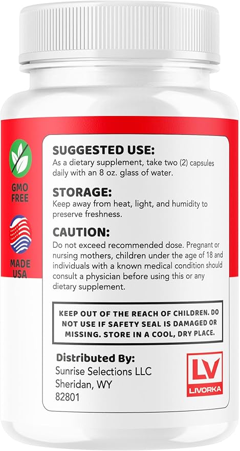 Circusync Capsules - Official Circu Sync Advanced Blood Health Support Supplement Pills - Maximum Strength Natural Vitamins Formula for Overall Health &amp Wellness 60 Capsules for 1 Month