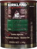 Signature 100% Colombian Coffee Supremo Bean Dark Roast-Fine Grind 6 Pound Signature-wy