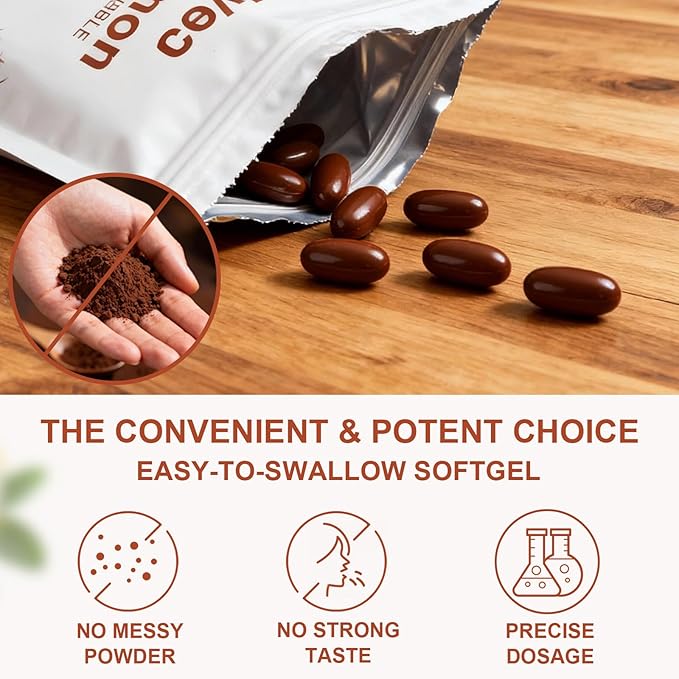 Ceylon Cinnamon Capsule-Highly Bioavailable Herbal Supplement Made with True Ceylon Cinnamon – Non-GMO Gluten Free – Gentle Daily Support-300 Capsule