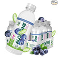 Aloe Vera Juice No-Pulp Organic Drink Healthy with Aloe Powder and Lemon Juice 5 Calories Low Sugar No Artificial Ingredients 16.9 oz 12 Pack Mixed Berry - Aloevine
