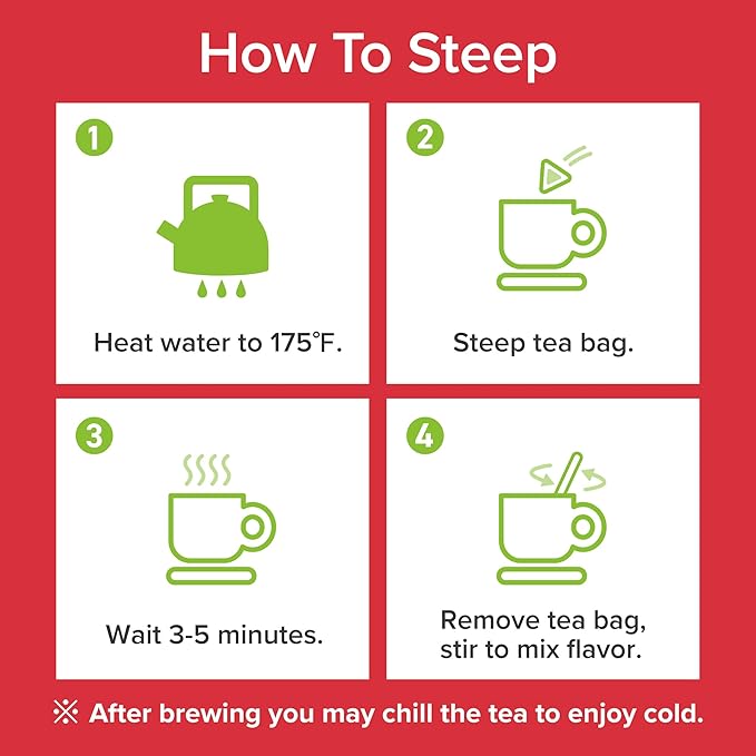 Onkatsu Farm Red Soybean Premium Japanese Tea Bags Bold Earthy Flavor Hot or Iced Caffeine Free 30 Total Tea Bags