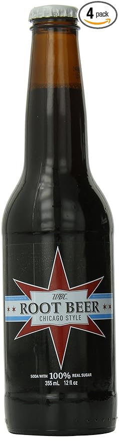 WBC/Goose Island Craft Soda Root Beer 12 Ounce (Pack of 4)