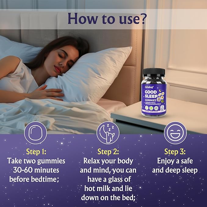 Sleep Gummies No Melatonin - Kids Sleep Gummies with L-Theanine Magnesium &amp Herbal Blend 60 Vegan Sleep aids for Adults Reduces Nighttime Overthinking