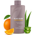 Aloe Glow Mandarin – Herbal Aloe Vera Dietary Fiber Supplement Drink – Supports Digestive Health &amp Hydration – Natural Mango Flavor 450ml (15.22 fl oz)