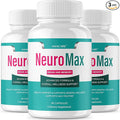 (3 Pack) Neuromax Capsules – Advanced NeuroMax Brain and Memory Male Neuro Max Supplement Formula Boost Brain Cognitive Support Performance Active Memory for Men and Women 180 Capsules for 3 Months