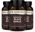 Dr. Mercola Fermented Black Garlic 90 Servings (180 Capsules) Dietary Supplement Supports Immune Health Non-GMO