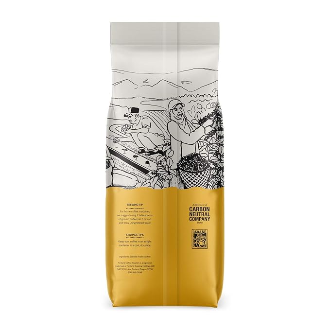 Portland Coffee Roasters Tilikum Crossing (Decaf) Whole Bean Swiss Water Process Medium Roast 32 oz