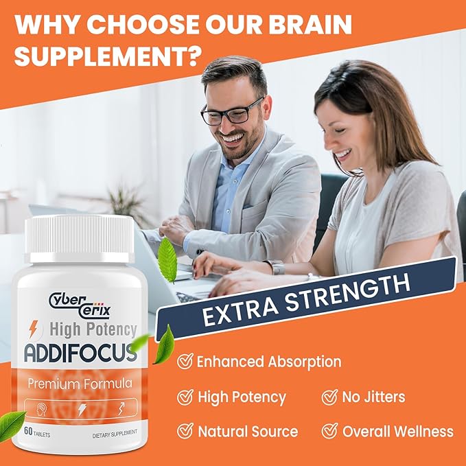 17-in-1 Brain Supplements for Memory and Focus - Nootropic Formula for Concentration Clarity Energy &amp Focus - Natural Caffeine Blend with Vitamins Amino Acids &amp Herbal Extracts - 120 Tablet